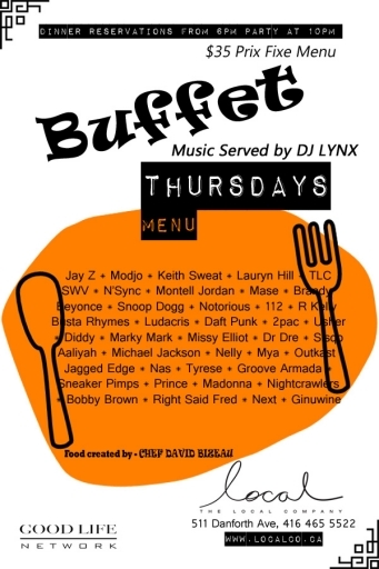 BUFFET THURSDAYS Caribana Info Tickets